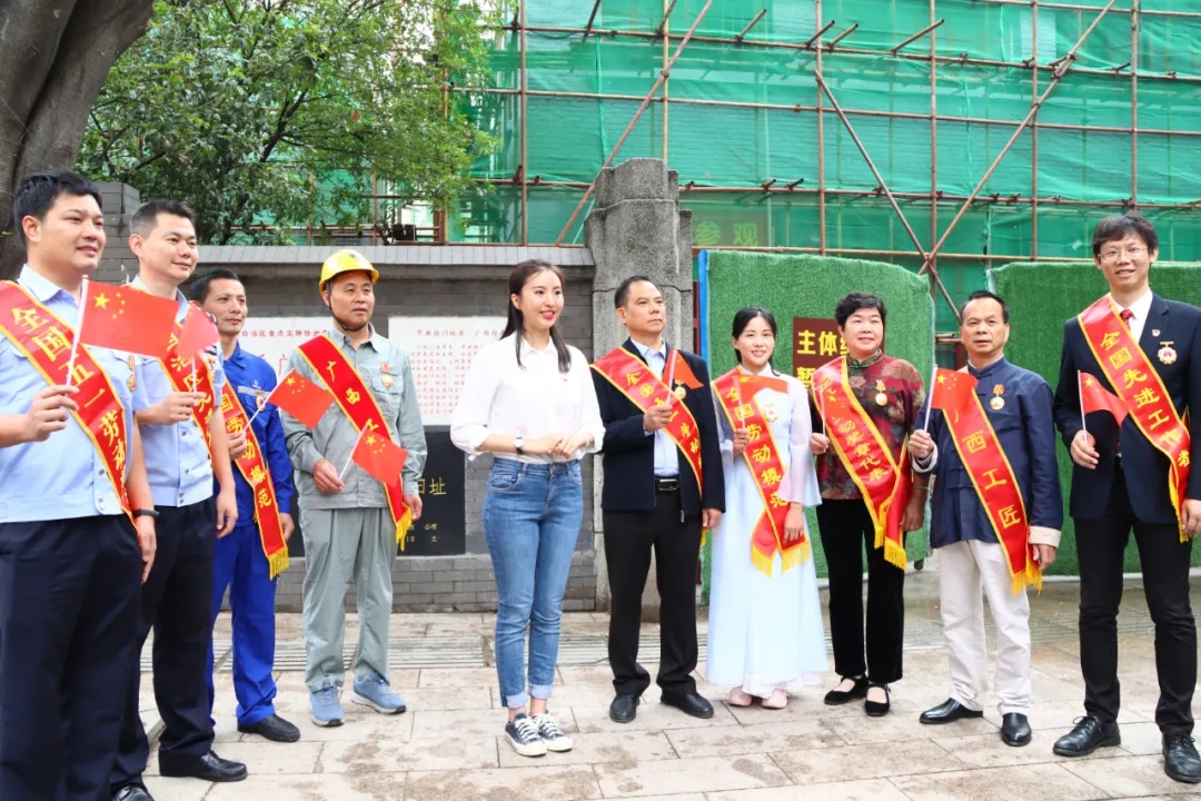 廣西慶“五一”特別節(jié)目拍攝現(xiàn)場，很燃！