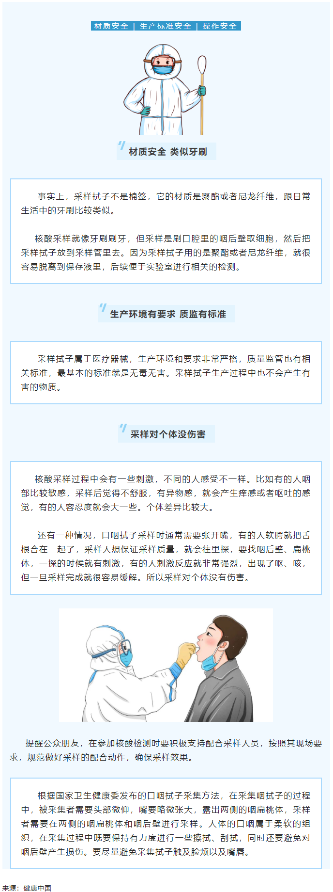 健康科普 _ 核酸采樣的“棉簽”安全嗎？當(dāng)然安全！.png