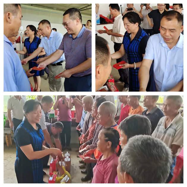 岑溪市總工會(huì)開展豐收節(jié)慰問農(nóng)民工活動(dòng)